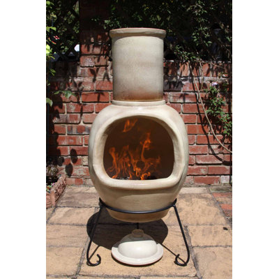 Gardeco Asteria Charcoal/Wood Burning Chiminea | Wayfair.co.uk